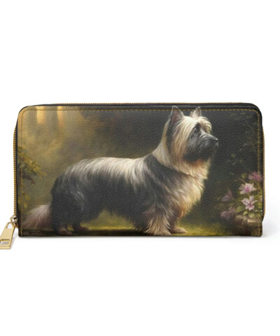 Vintage Victorian Skye Terrier Wallet