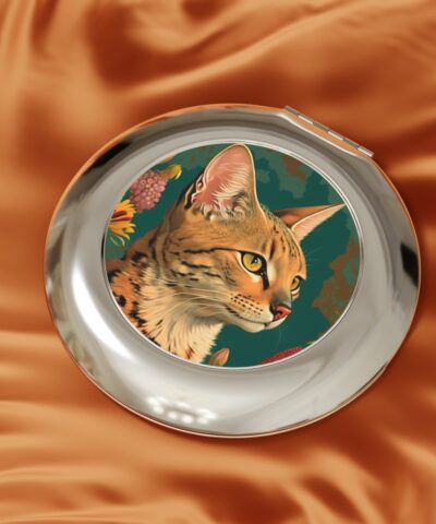 73336 160 400x480 - Savannah Cat Compact Travel Mirror