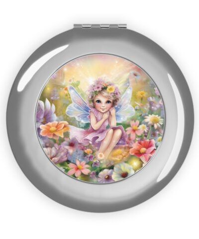 73336 225 400x480 - Whimsical Fairy in a Garden Compact Travel Mirror
