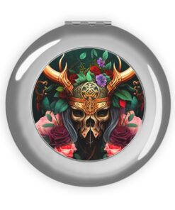 Viking Tribute to Valhalla Compact Travel Mirror