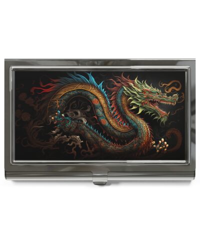 73415 108 400x480 - Chinese Dragon Business Card Holder