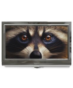 Raccoon Eyes Business Card Holder