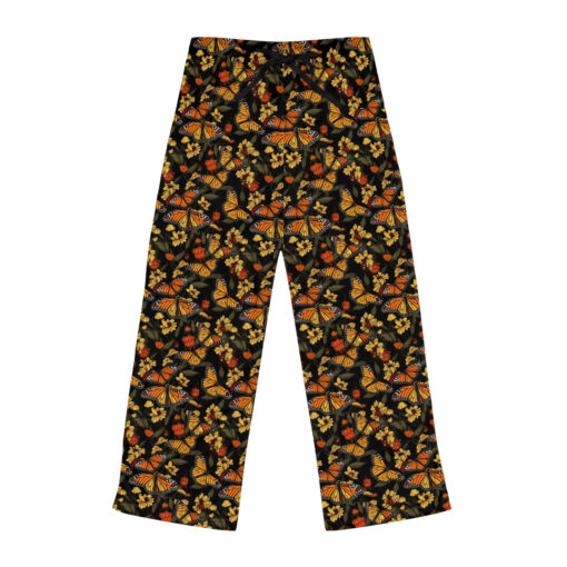 Monarch Butterfly Pattern Women’s Pajama Pants