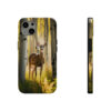 Young Doe in Borch Woodland "Tough" Phone Cases