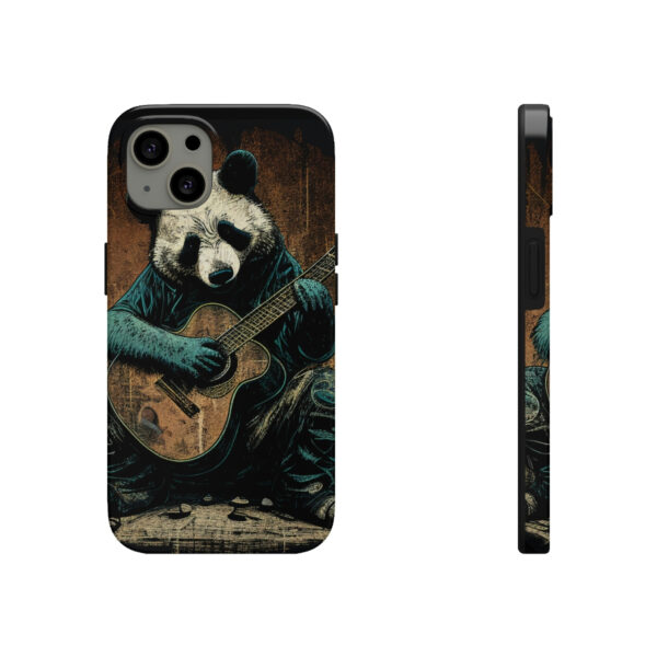 Grizzley Bear Playing Guitar “Tough” Phone Cases
