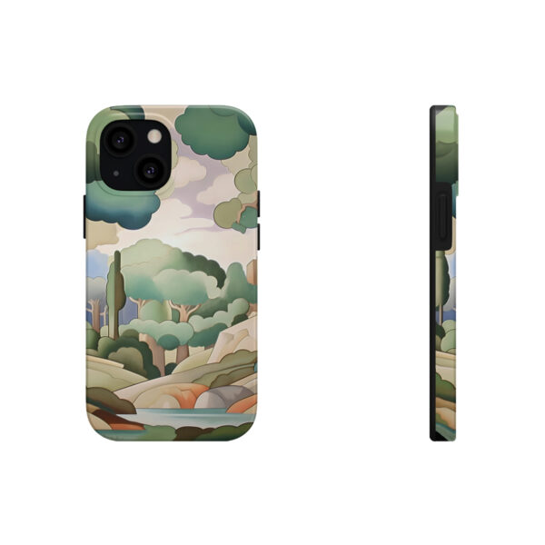 Japandi Landscape “Tough” Phone Cases