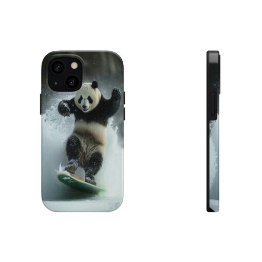 Snowboarding Panda “Tough” Phone Cases