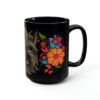 Art Nouveau Skye Terrier Portrait - 15 oz Coffee Mug