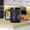 Lavender Art Nouveau Skye Terrier - 15 oz Coffee Mug