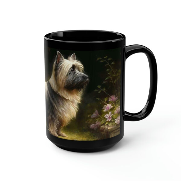 Vintage Victorian Skye Terrier – 15 oz Coffee Mug