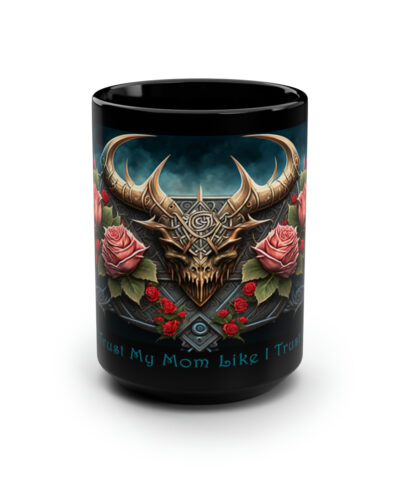 88132 72 400x480 - Viking Saying | "Aye' Trust My Mom Like I Trust Odin" | 15 oz Coffee Mug