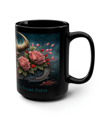 88132 73 400x480 - Viking Saying | "Aye' Trust My Mom Like I Trust Odin" | 15 oz Coffee Mug