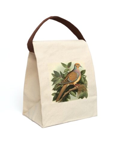 91358 110 400x480 - Vintage Naturalist Illustration of a Dove Canvas Lunch Bag With Strap