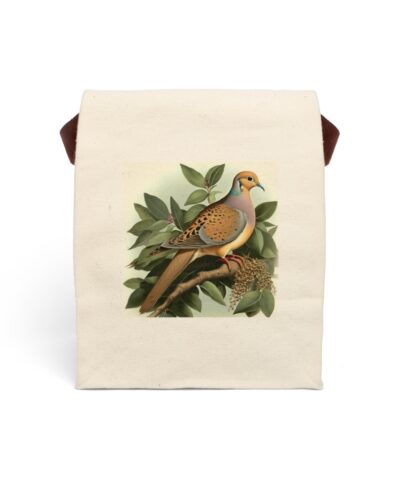 91358 111 400x480 - Vintage Naturalist Illustration of a Dove Canvas Lunch Bag With Strap