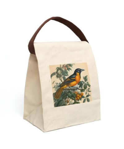 91358 115 400x480 - Vintage Naturalist Illustration of a Oriole Canvas Lunch Bag With Strap