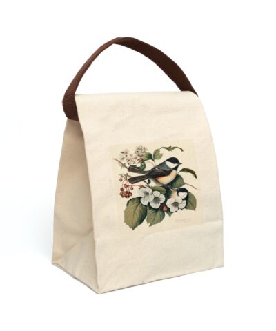 91358 15 400x480 - Chickadee Canvas Lunch Bag With Strap