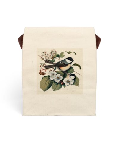 91358 16 400x480 - Chickadee Canvas Lunch Bag With Strap