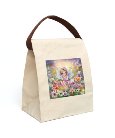 91358 220 400x480 - Whimsical Fairy Canvas Lunch Bag With Strap