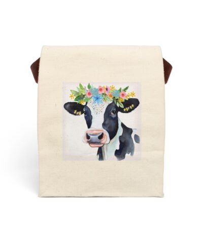 91358 226 400x480 - Holstein Cow Canvas Lunch Bag With Strap