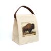 Great Horned Owl Canvas Lunch Bag With Strap