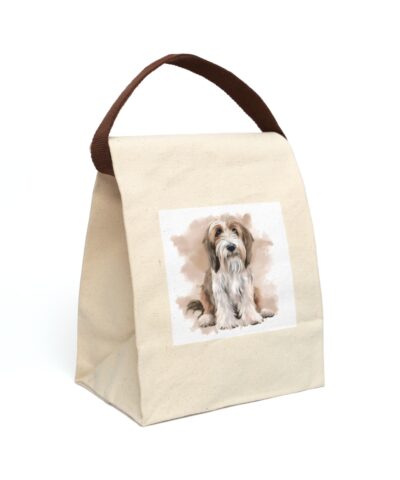 91358 255 400x480 - Petit Basset Griffon Vendeen Canvas Lunch Bag With Strap