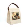 Mid-Century Modern Rooster Canvas Lunch Bag With Strap