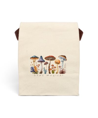 91358 376 400x480 - BOHO Stay Magical Mushroom Canvas Lunch Bag With Strap