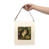 Vintage Naturalist Illustration of a Field Mouse Canvas Lunch Bag With Strap