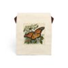 Vintage Naturalist Illustration of a Monarch Butterfly Canvas Lunch Bag With Strap