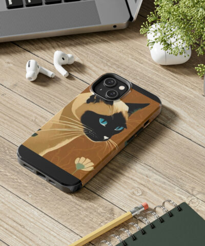 93905 129 400x480 - Japandi Siamese Cat "Tough" Phone Cases