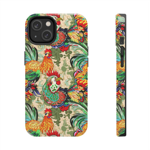 Pop Art Rooster “Tough” Phone Cases