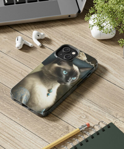 93905 95 400x480 - Victorian Lady Siamese Cat "Tough" Phone Cases