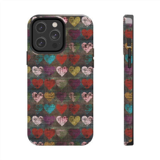Grunge Hearts “Tough” Phone Cases