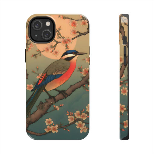 Japandi Songbird Art “Tough” Phone Cases