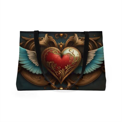 Victorian Flying Heart Weekender Tote Bag