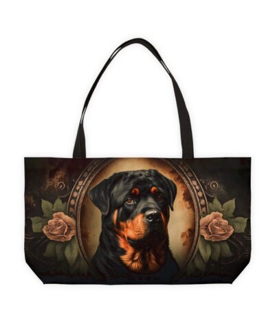 96566 128 400x480 - Vintage Victorian Rottweiler Portrait Weekender Tote Bag