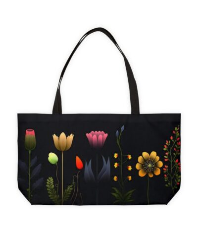 BOHO Midnight Floral Weekender Tote Bag