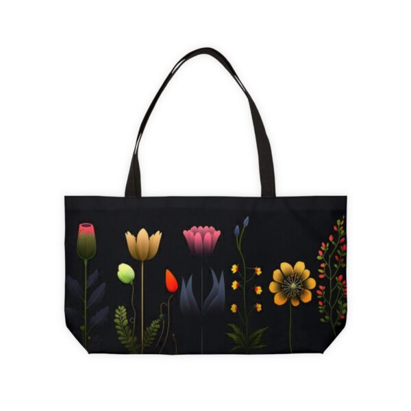 BOHO Midnight Floral Weekender Tote Bag