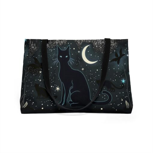 Black Cat Weekender Tote Bag