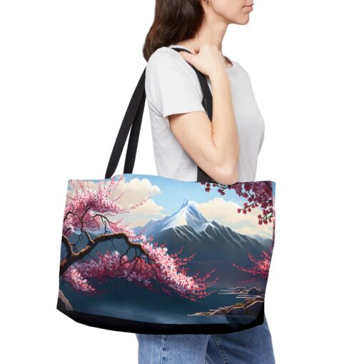 Cherry Blossom Weekender Tote Bag