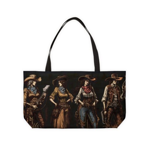 Cowgirl Weekender Tote Bag