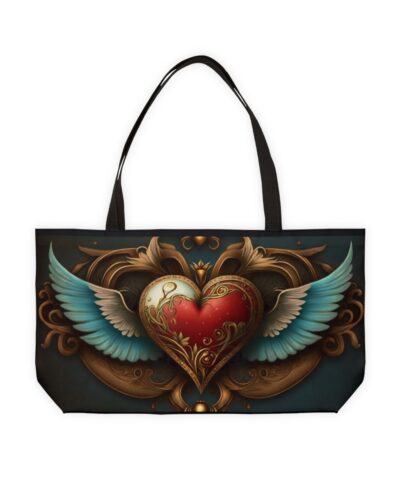 96566 8 400x480 - Victorian Flying Heart Weekender Tote Bag