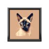 Siamese Cat Portrait Jewelry Keepsake Box