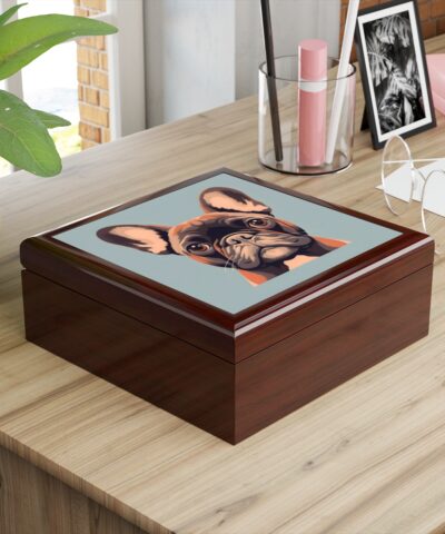 72882 10 400x480 - French Bulldog Portrait Jewelry Keepsake Box