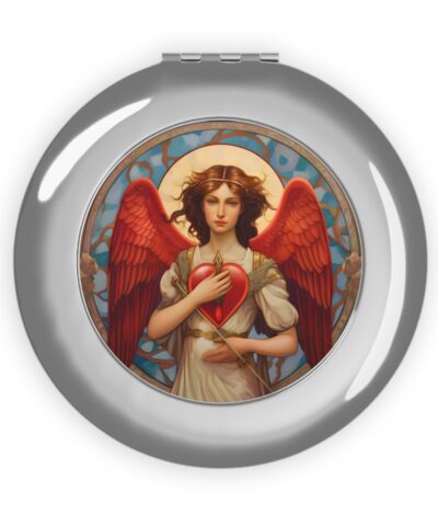 73336 97 400x480 - Angel Heart Art Print Compact Travel Mirror