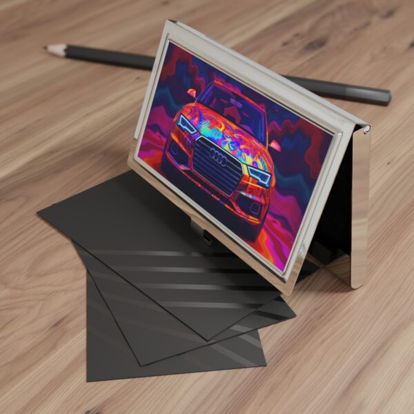 Psychedelic Audi Business Card Holder