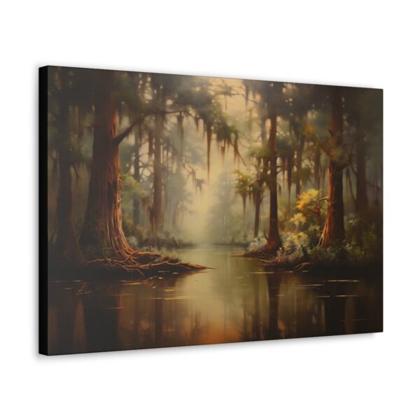 A Bayou Morning Naturalism Oil Fine Art Print Canvas Gallery Wraps