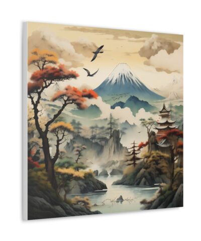 75773 14 400x480 - Japandi Mountain Scene Fine Art Print on Canvas Gallery Wraps