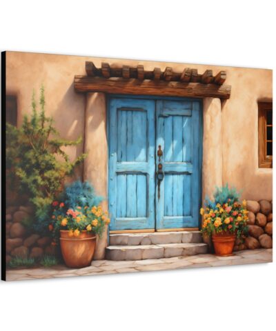 75777 112 400x480 - Santa Fe, New Mexico Door Oil Fine Art Print Canvas Gallery Wraps
