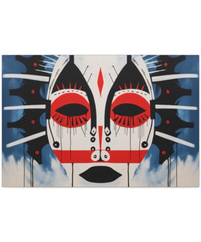 75777 22 400x480 - Tribal Mask II Fine Art Print Canvas Gallery Wraps